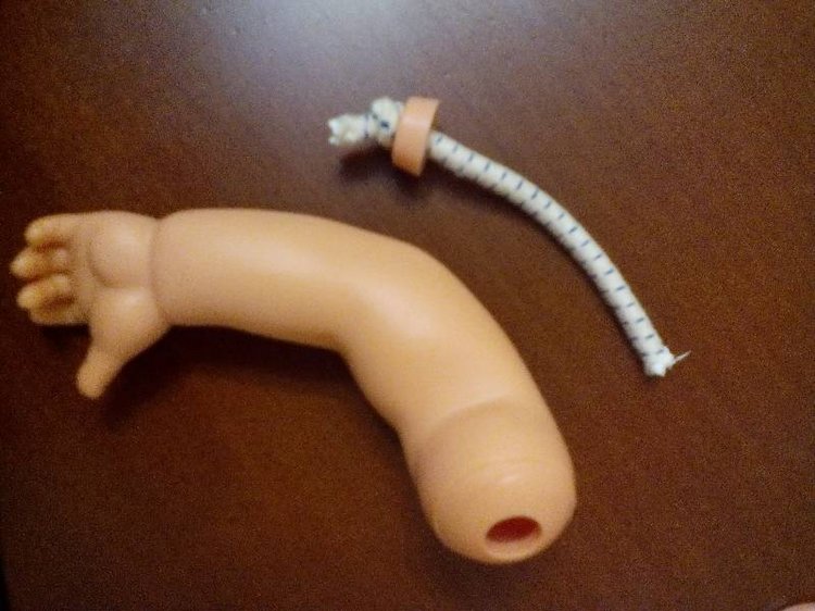 МК Перетяжка куклы банной серии Galoob Baby Face (фото 8)