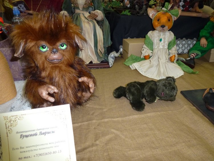 Весенний Бал Кукол на Тишинке: Медведи и интересные игрушки