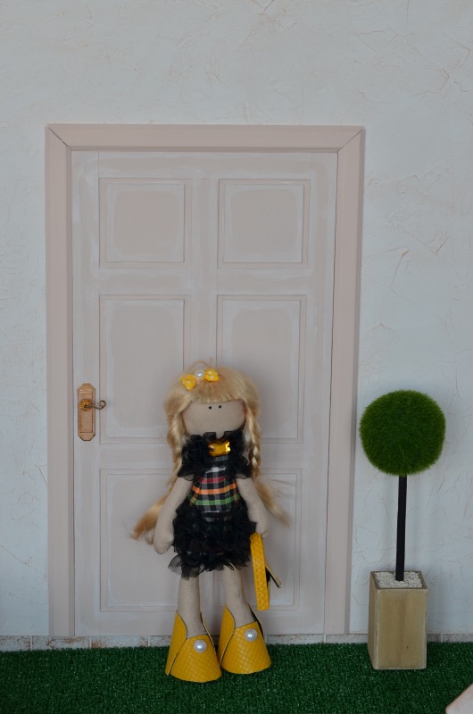 Большой румбокс с аксессуарами (фотозона 7в1) для кукол от 25 см