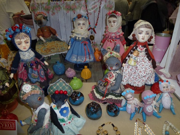 Весенний Бал Кукол на Тишинке: Куклы (фото 8)