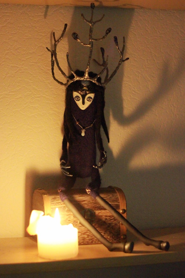 Jomei - Несущий свет — Авторские куклы из шерсти (валяние): сухое (фото 6)