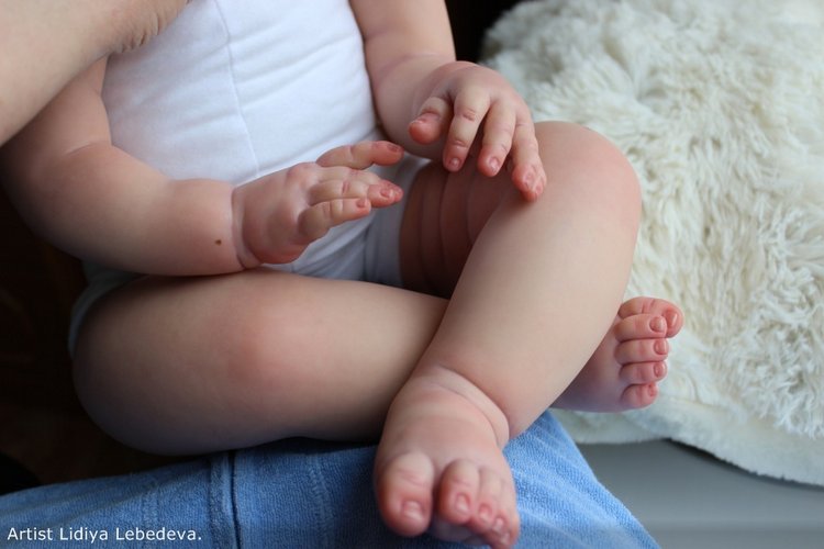 Кукла реборн Алиса, молд Изабелла (фото 9)