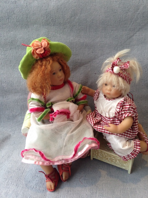 Забавные клубные коллекционные куколки от A. Himstedt - Мирте, Кати, Лизхен (фото 3)