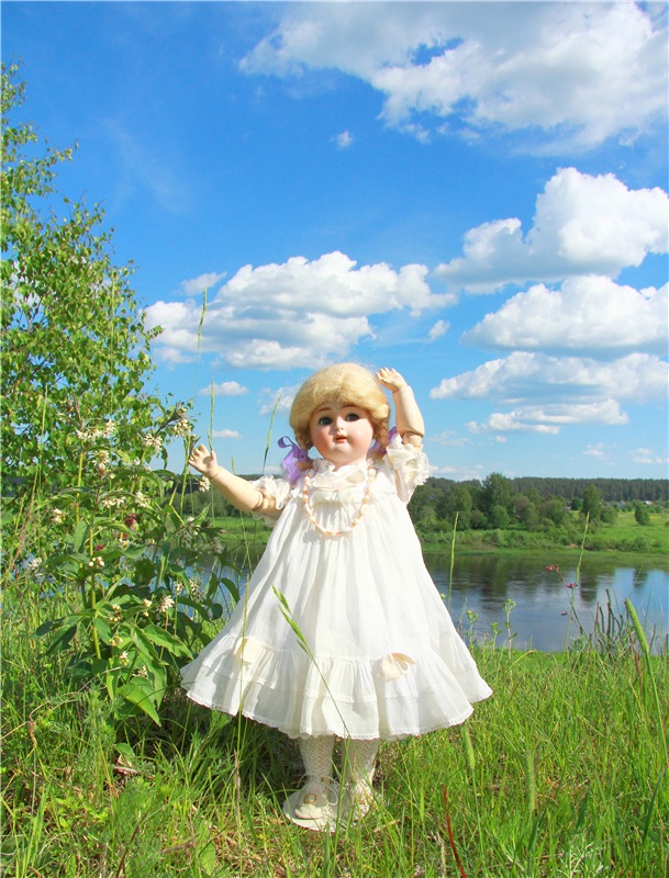 Нежный Июнь — Антикварные куклы Simon & Halbig (S&H): Симон Хальбиг