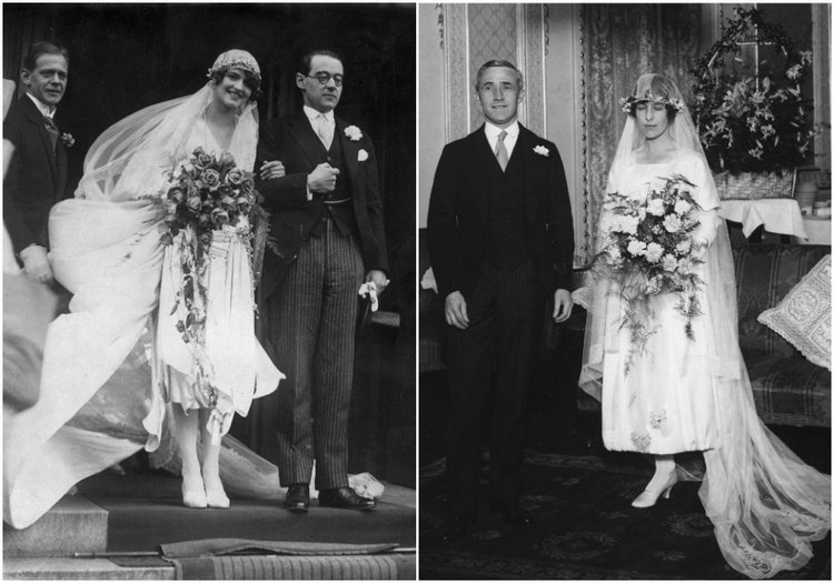 Как менялась мода на свадебные платья