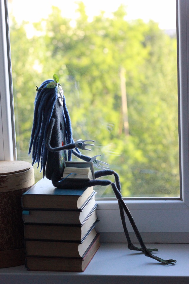 Отражение. Авторская кукла (фото 7)