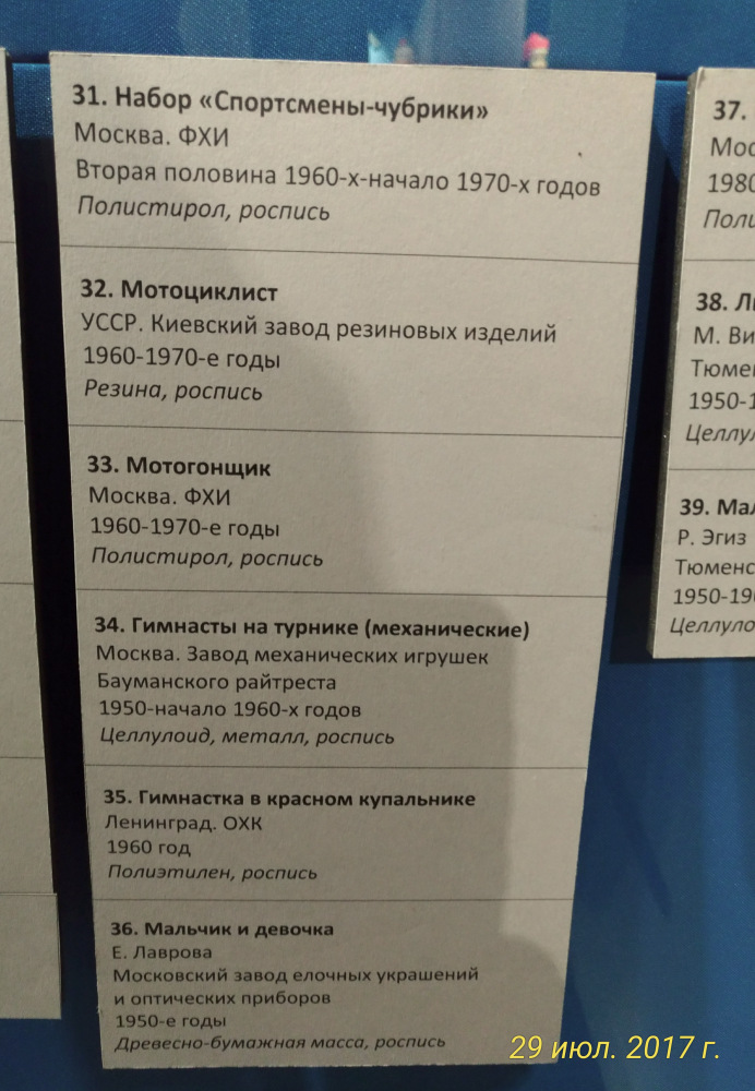 Выставка «Все лучшее – детям. Игрушки 1950–1980 годов из коллекции Сергея Романова». Часть 2