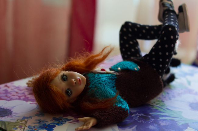 Моя "жемчужинка" Женька. Авторская шарнирная кукла Pearl Ирины Поздняковой P.I.A.Dolls