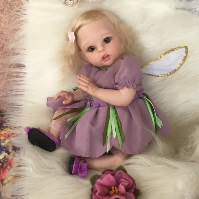 Цветочек-кукла реборн Элины Кудрявцевой