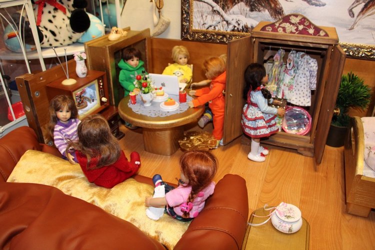 В гостях у плюшек — Куклы Heidi Plusczok (Хайди/Хейди Плюсчок) — фото