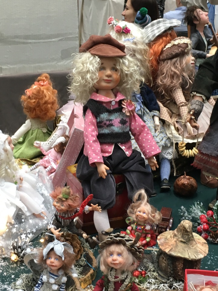 Выставка кукол в Гостином дворе - декабрь 2017 - мой взгляд - часть 3 | Бэйбики Выставка кукол в Гостином дворе - декабрь 2017 - мой взгляд - часть 3