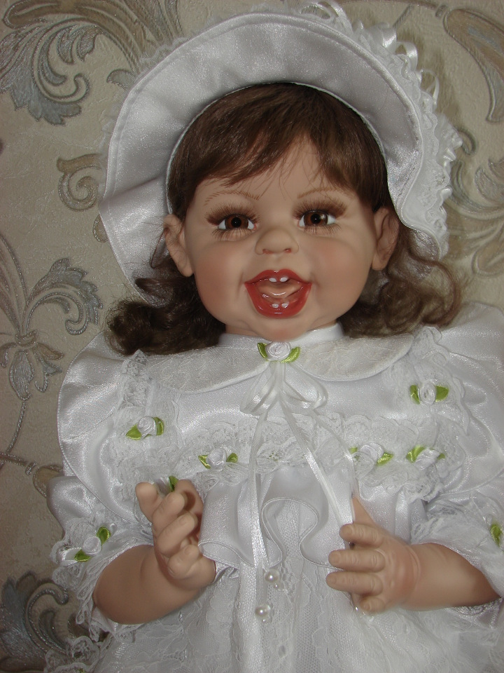 Одна из любимых кукол — Куклы Fayzah Spanos (Файзах Спанос): винил и фарфор (фото 5)