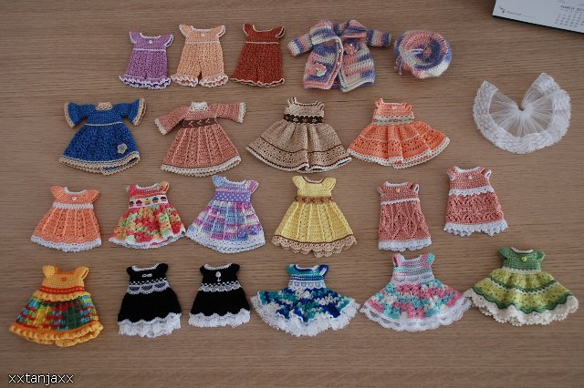 Наши новые наряды для маленьких Бжд-Кукол