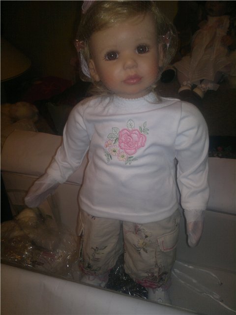 Моя очаровательная Мona, кукла от Doris Stannat