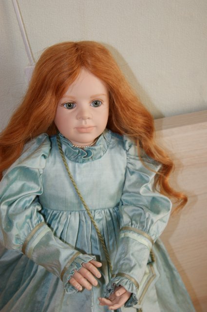 Мари Кристин от Хильдегард Гюнцель для Walterhauser puppenfaktur - зеленоглазое чудо (фото 3)