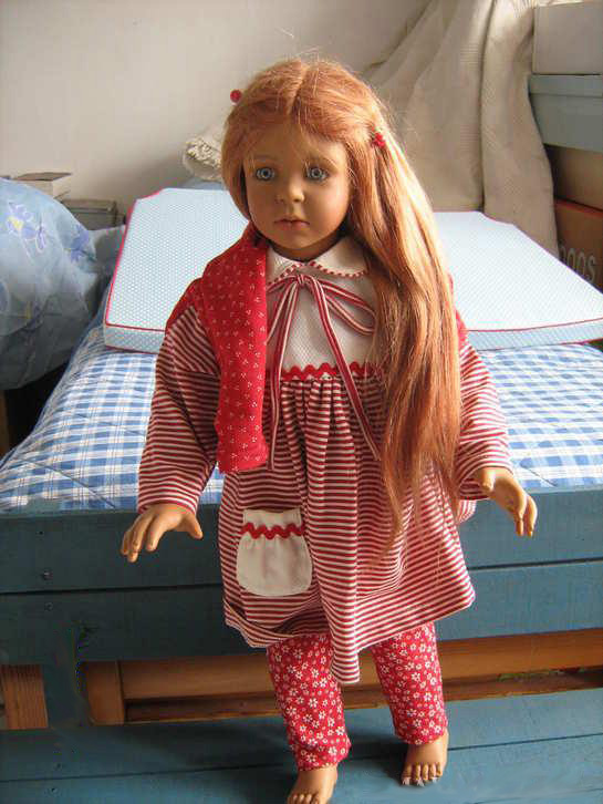 Моя коллекционная кукла Марселина, из коллекции Luna Baby's 1996/97 (фото 4)