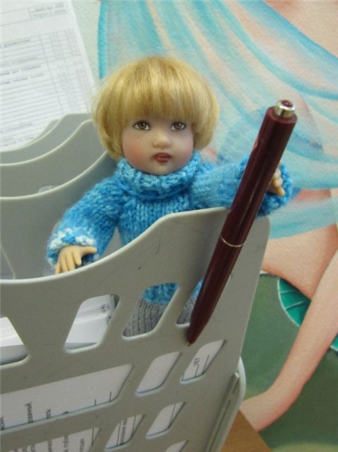 Как Михель на работу к маме ходил. Коллекционная кукла Helen Kish