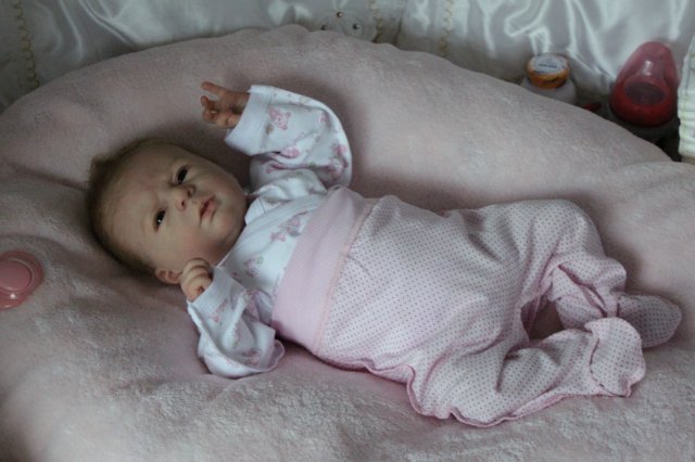 Мой слааадкий ангел! Девочка реборн Виктории Вишни