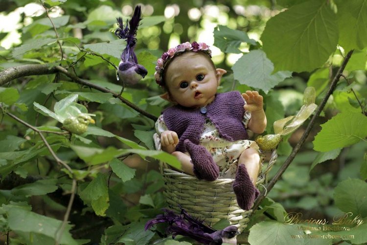 Сказочная малышка Офелия! Кукла реборн Анастасии Бочковой | Бэйбики Сказочная малышка Офелия! Кукла реборн Анастасии Бочковой (фото 5)