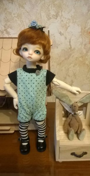 Наше знакомство с Тасенькой. (Малышка BJD от DollZone) (фото 2)