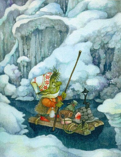 Художник Ольга Ионайтис и ее волшебные иллюстрации