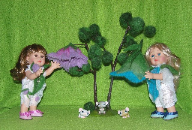 Сказка о цветочных феях — Одежда и обувь для кукол своими руками: фото (фото 8)