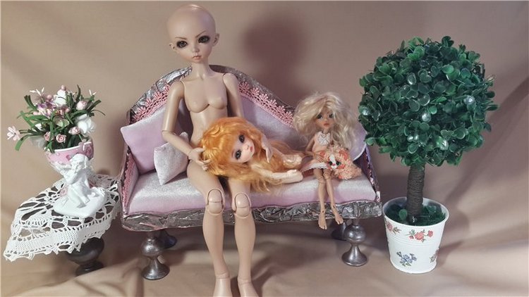 Мебельный гарнитур своими руками "Розовые мечты" (фото 8)