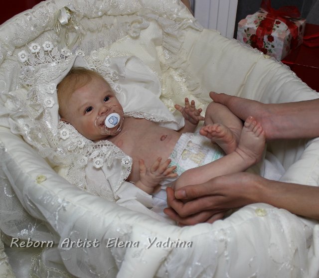Первый праздник малыша. Куклы реборн Елены Ядриной