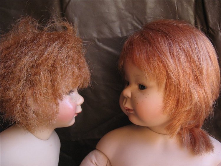 Сравнение куколок Susi Eimer для Готц и для Черепашки Шильдкрёт