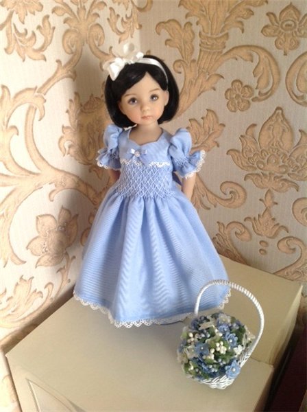 Меня зовут Жизель (новое платье для куклы Эффнер)