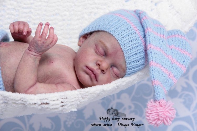 Моя принцесса Крошечка-Кокошечка. Кукла реборн Олеси Венгер