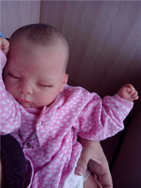 Кукла реборн Наташенька, молд Мария (фото 6)