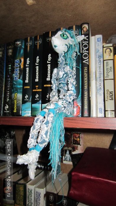 Авторская текстильная малышка Ню (фото 3)