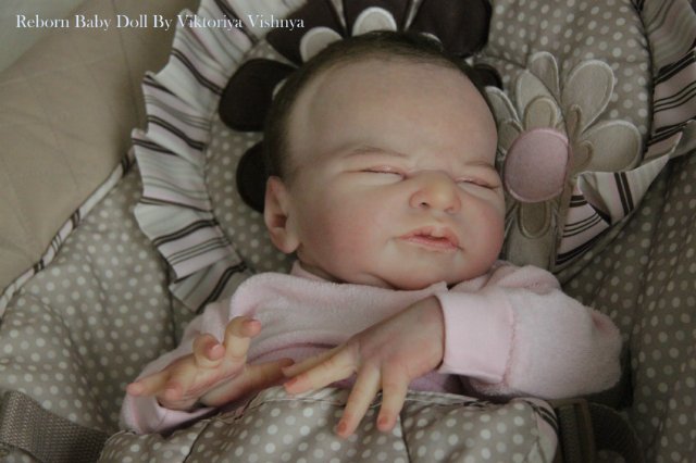 Наконец... представляю вам мою куколку... Реборн Виктории Вишни