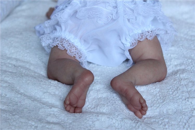 Мой прототип мини Офелии от Ольги Ауэр. Куклы реборн Светланы Преображенской