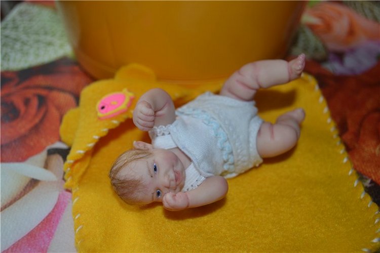 Эльфик, мини кукла ООАК Медведевой Ольги (фото 6)