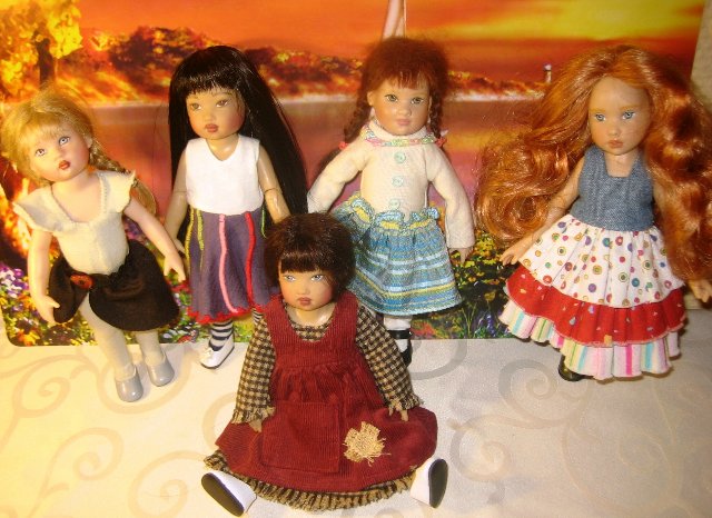 Кишмя Киши, куклы Helen Kish