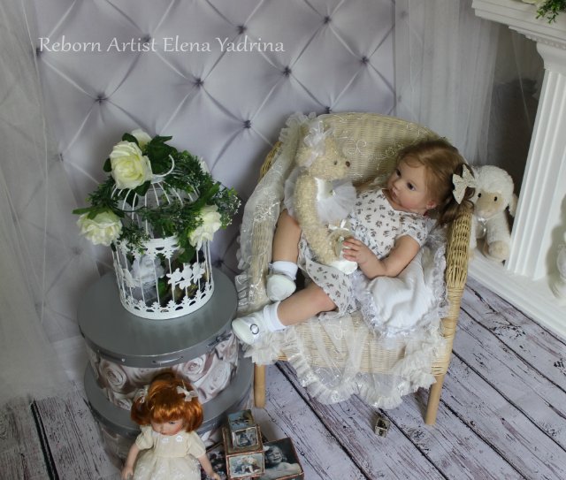 Сестрички. Куклы реборн Елены Ядриной (фото 4)