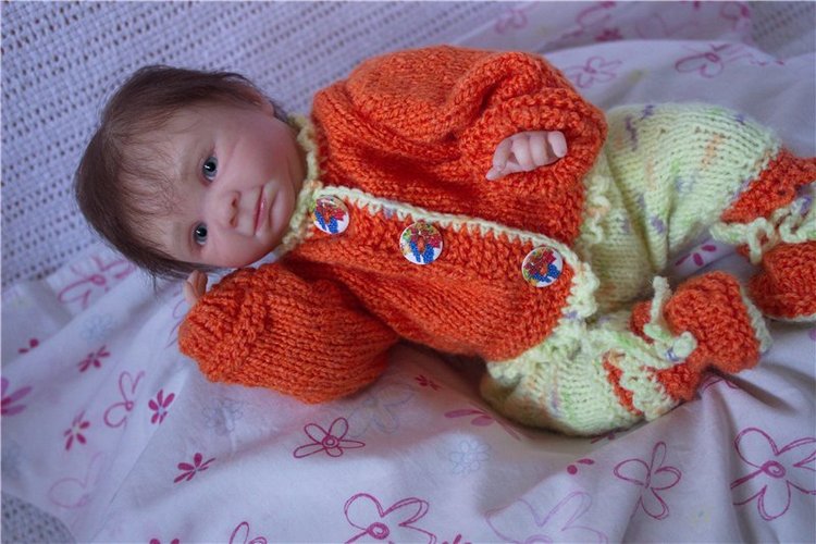 Мини реборн Эмма — Куклы Реборн (Reborn): работы мастеров (фото 5)