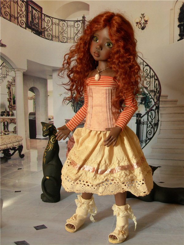 Сон в летнюю ночь... Первое знакомство с моим куклами от Kaye Wiggs