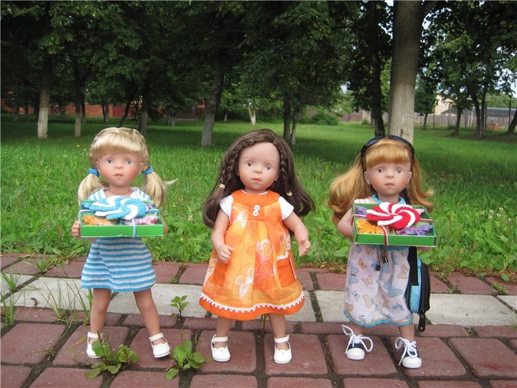 Тата, Анели и Лина! Куколки подружки Kathe Kruse | Бэйбики Тата, Анели и Лина! Куколки подружки Kathe Kruse (фото 10)