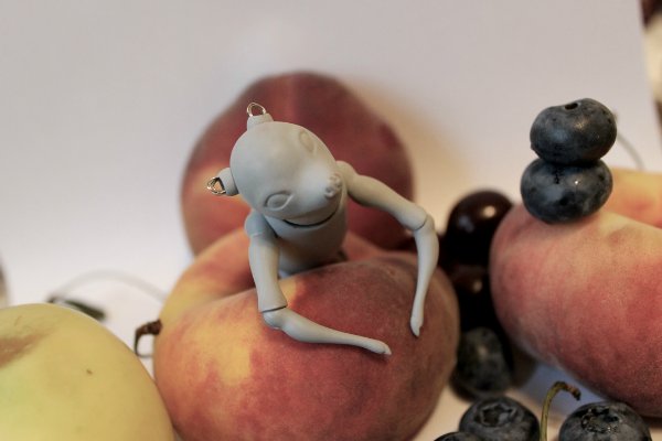 Летучая мышка. Шарнирная кукла (фото 3)