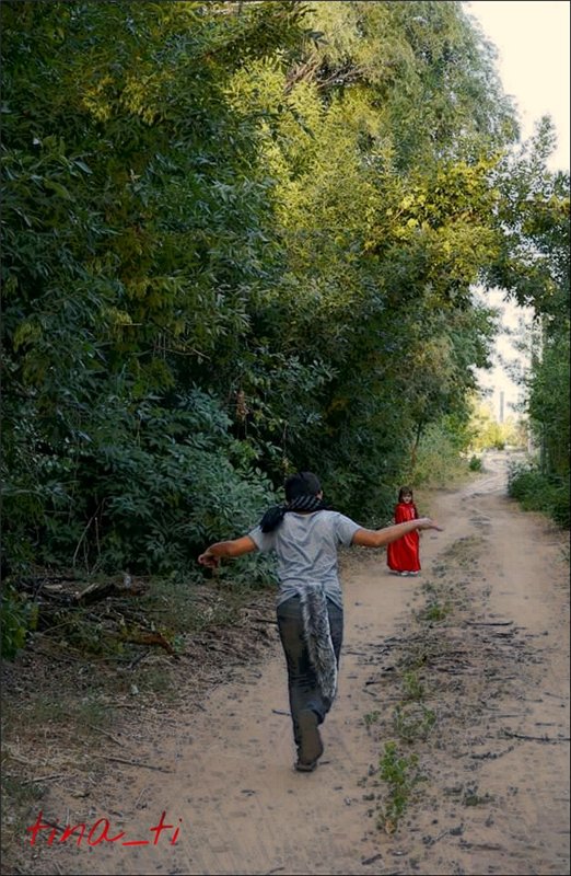 Кукла и ее девочка...Little red riding hood. Часть вторая (лесная)