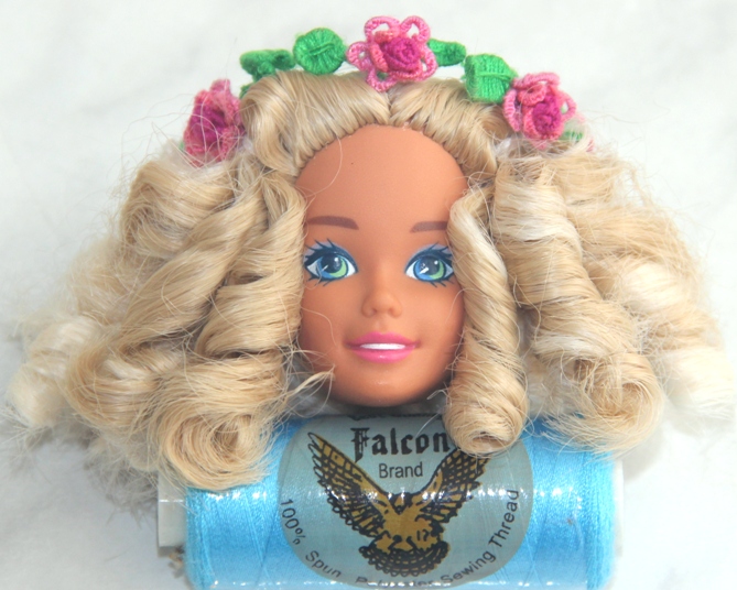 Простушка и розовый куст — Реставрация и преображение кукол: ремонт