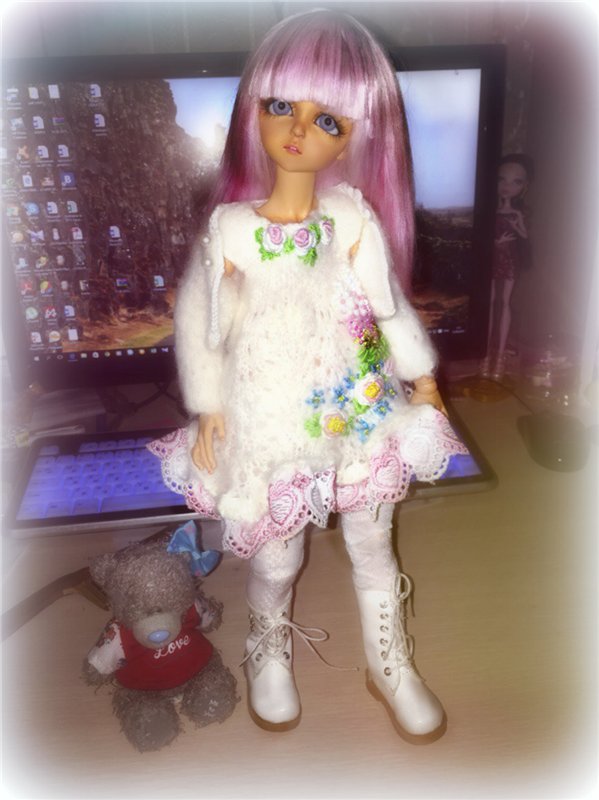 Моя любимая Мальвинка Мика.....Такая нежная...Внезапная..Любовь навсегда (фото 2)