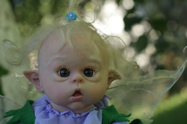 Офелька-стрекоза, куклёныш реборн Элины Кудрявцевой