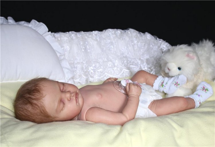 Сплюшка Сосо-2. Кукла реборн Елены Иваховой (фото 7)