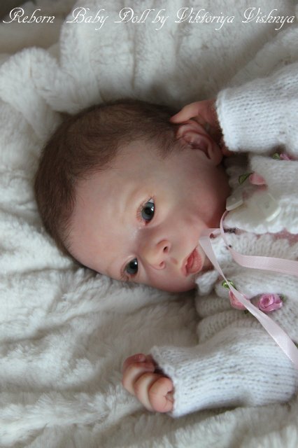 Аделиночка 2... Куколка реборн Виктории Вишни