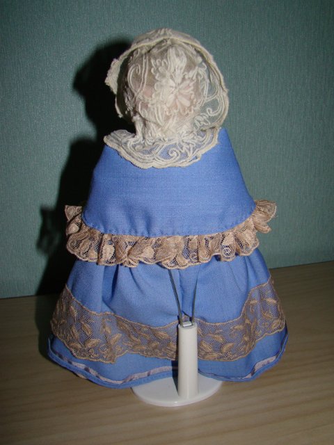 Антикварная карманная кукла Bähr & Pröschild на французском модном теле