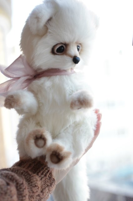 Арктический Лисенок Иэн — Авторские мишки Тедди и друзья: фото (фото 6)